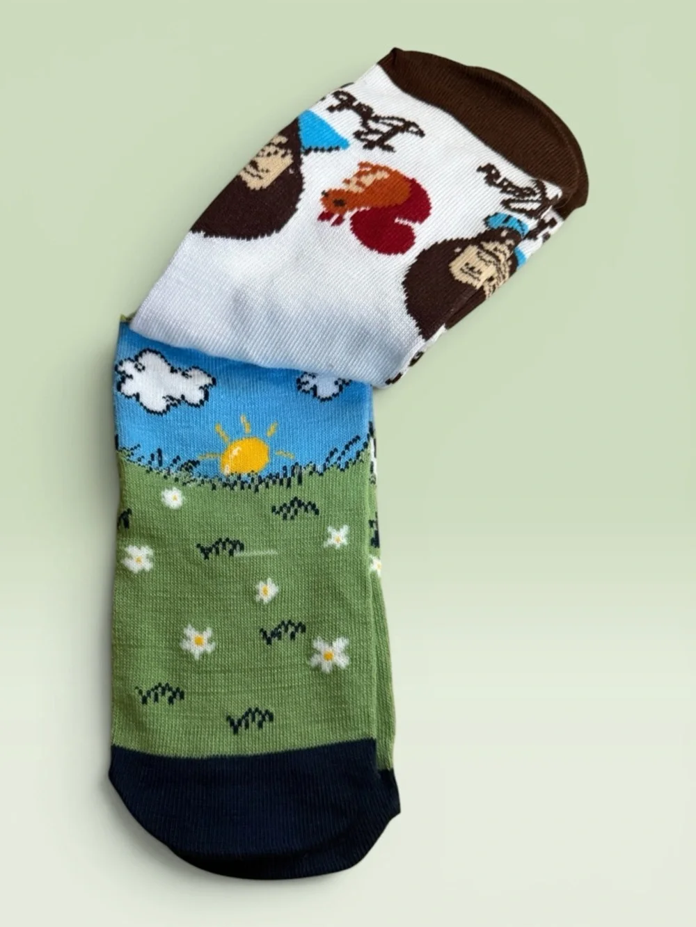 Bob Ross Unisex Novelty Socks